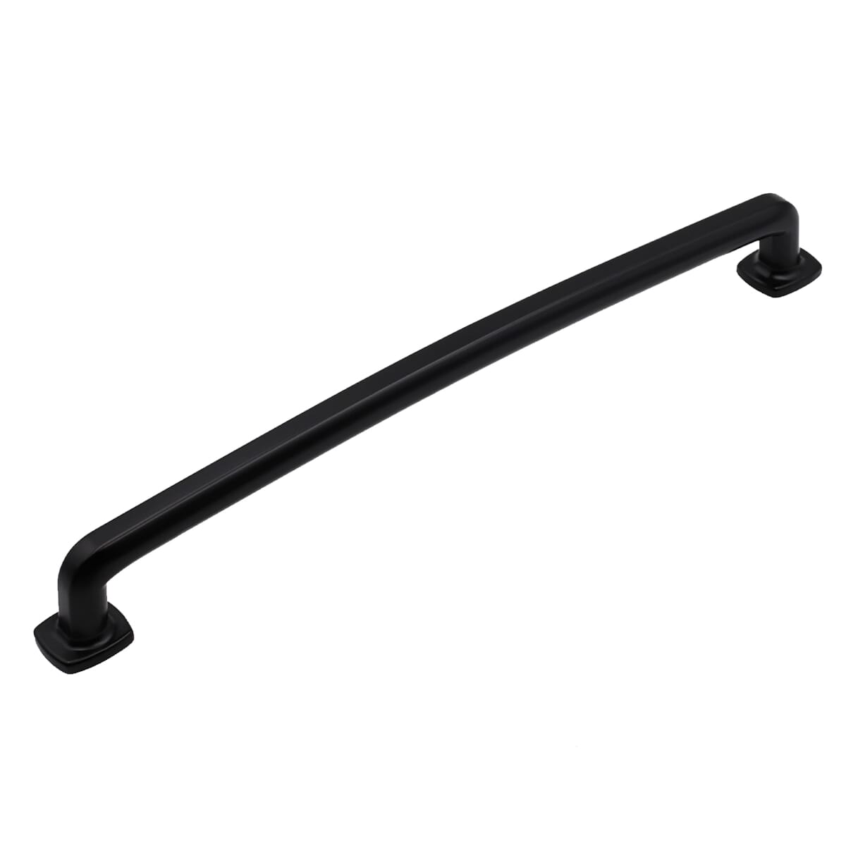 KCD Decorative Hardware Vail Appliance Pull 12" C/C Matte Black - product photo