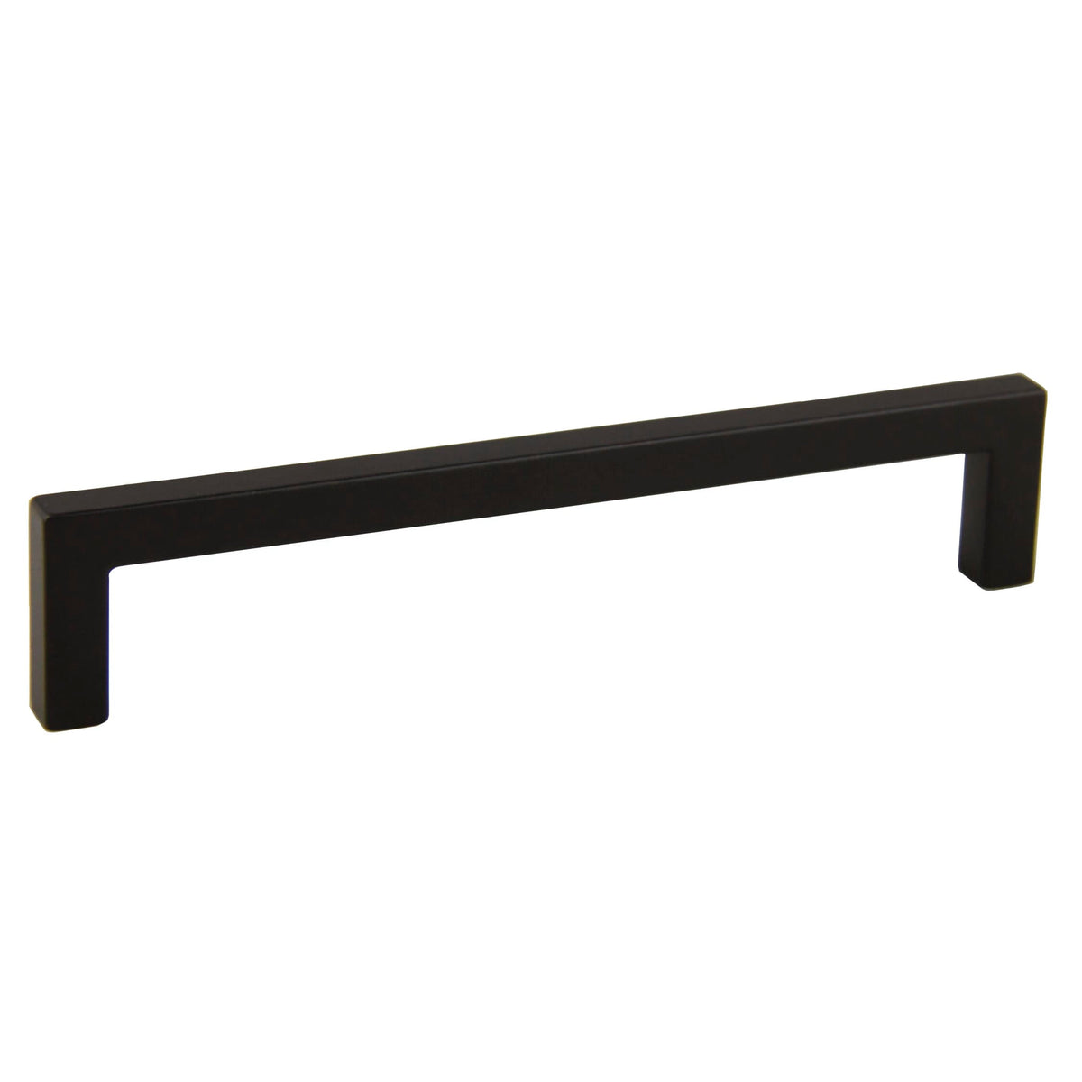 KCD Decorative Hardware Modern Square Pull 160mm CC Matte Black - product photo