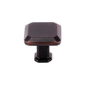 KCD Decorative Hardware 28mm Square Knob Oil Rubbed Br - product photo