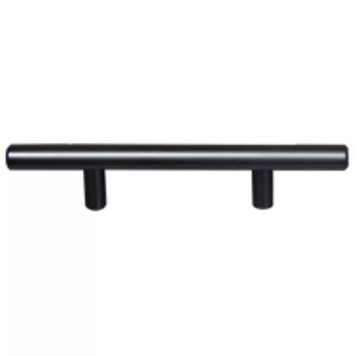 KCD Decorative Hardware Bar Pull 10" OL x 7" CC x 12mm Dia Dark Pewter - product photo