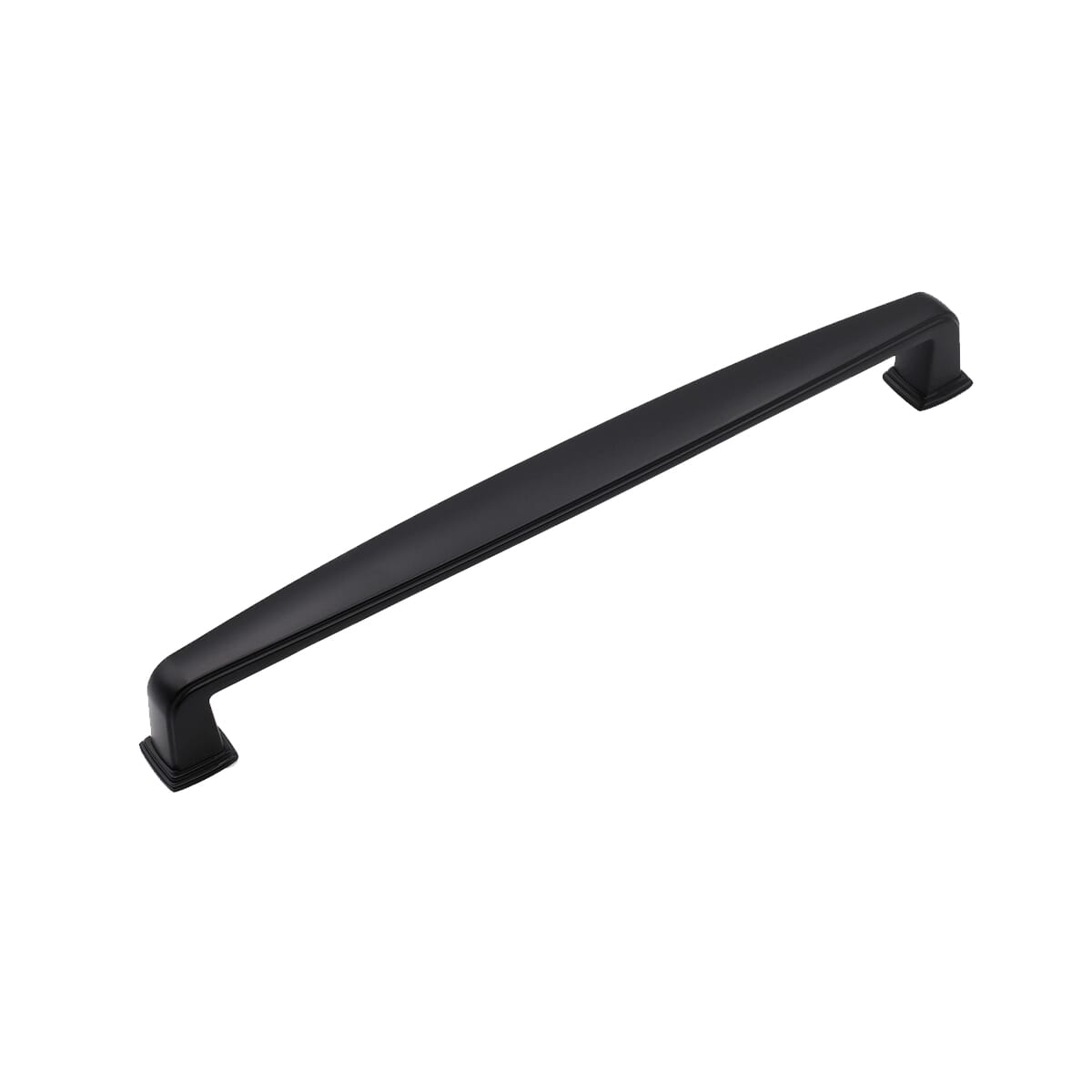 KCD Decorative Hardware Charlotte Appliance Pull 8" C/C Matte Black - product photo