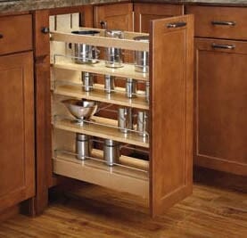 KCD Rev-A-Shelf RAS 5" Base Organizer with Blum soft-close slides - product photo