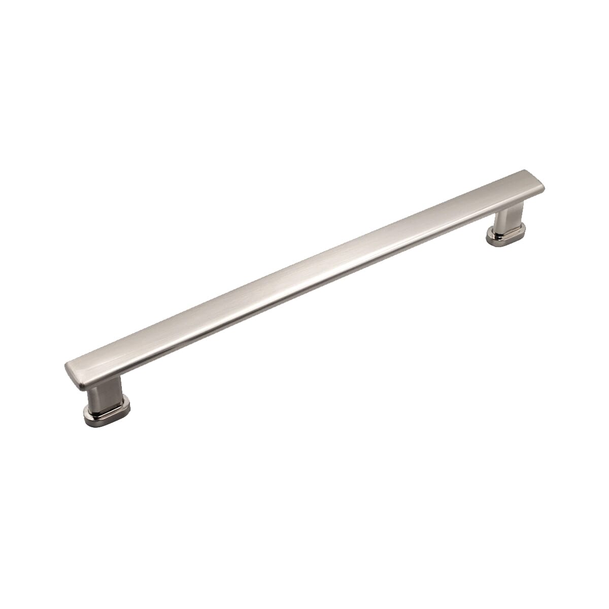 KCD Decorative Hardware Manhattan Appliance Pull 8" C/C Satin Nickel - product photo