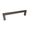 KCD Decorative Hardware Modern Square Pull 128mm CC Dark Pewter - product photo
