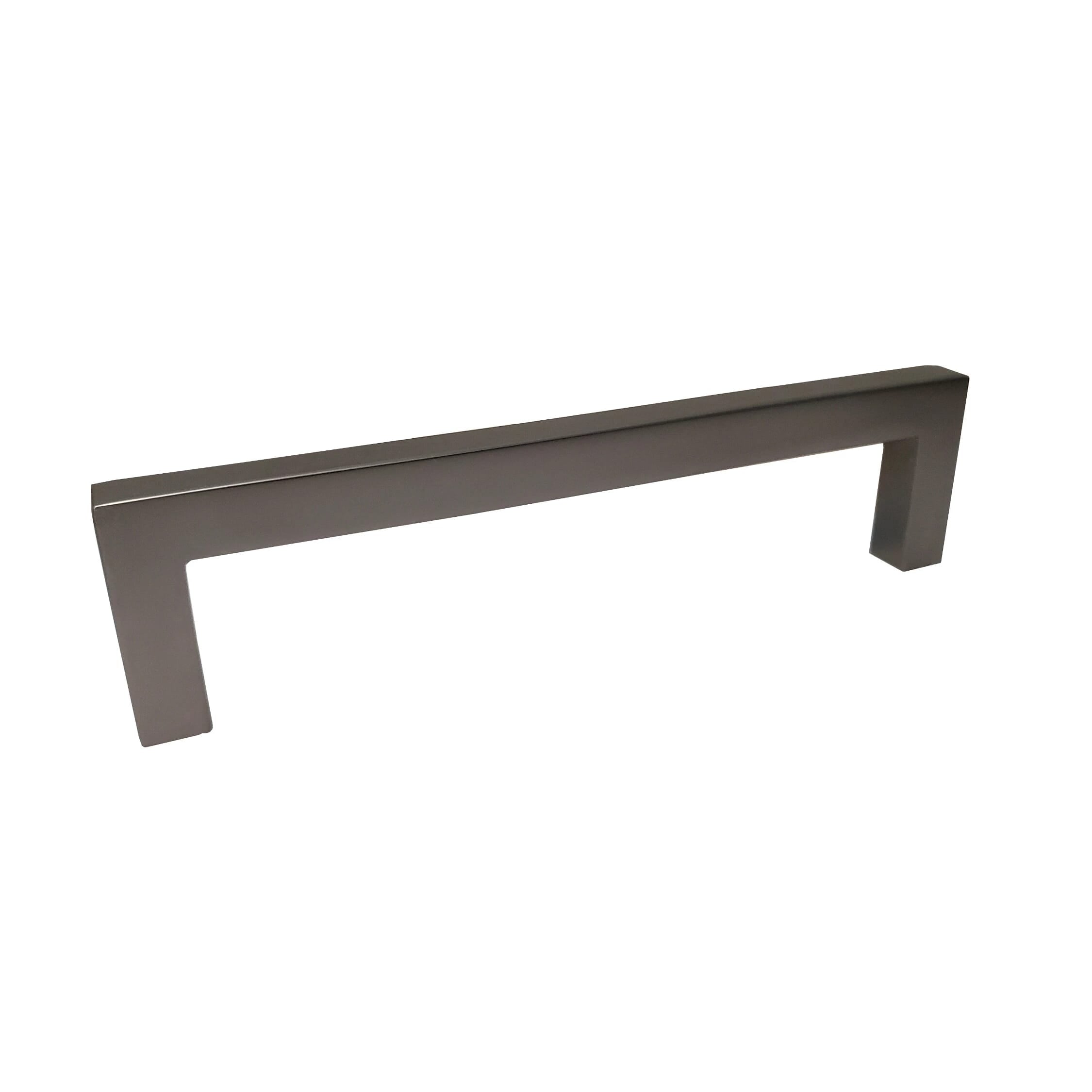 KCD Decorative Hardware Modern Square Pull 128mm CC Dark Pewter - product photo