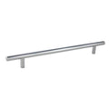 KCD Decorative Hardware Bar Pull 10" OL x 7" CC x 12mm Dia Ploish Chrome - product photo