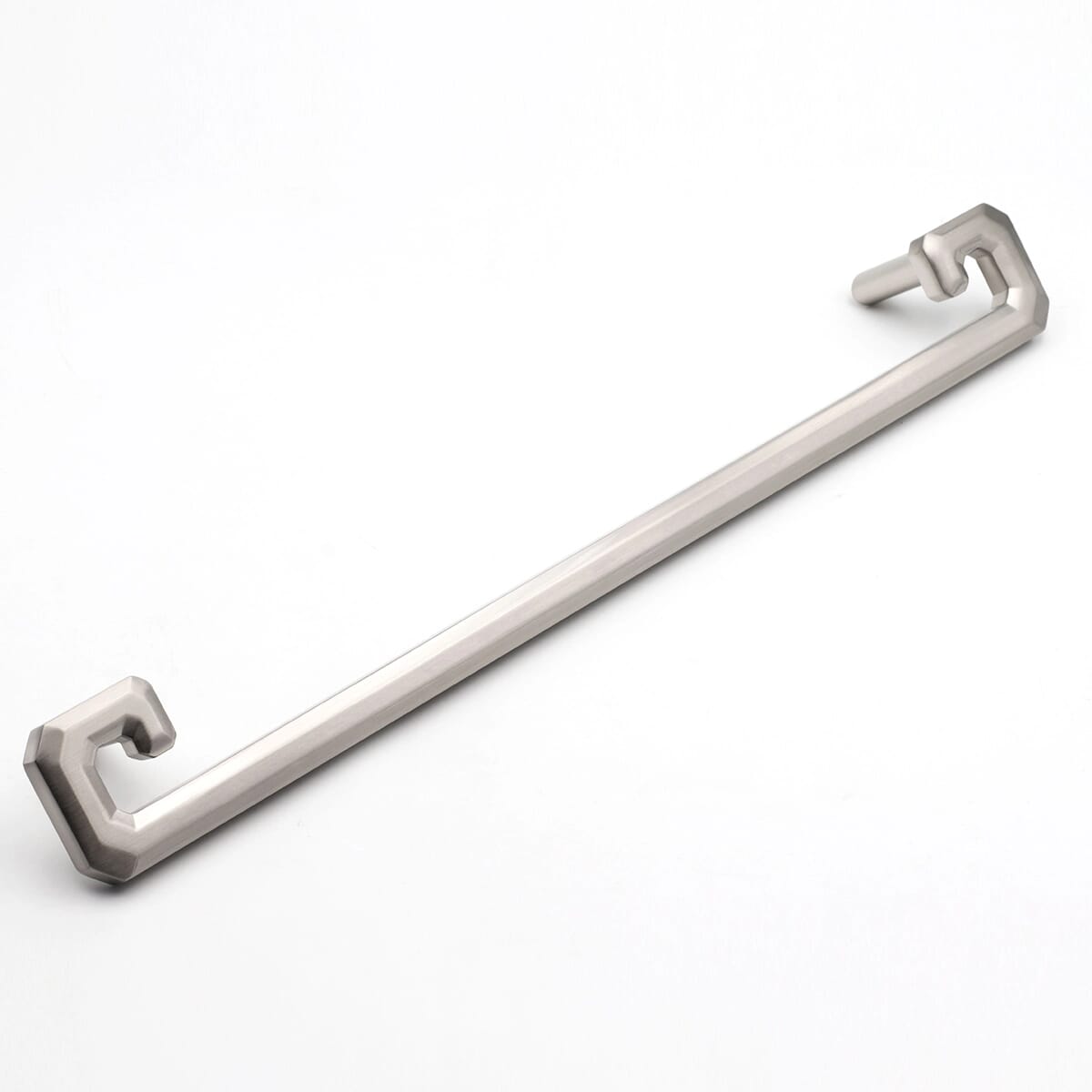 KCD Decorative Hardware Monaco Appliance Pull 12" C/C Satin Nickel - product photo
