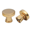 KCD Decorative Hardware 32mm Dia Colorado Knob Rose Gold - product photo