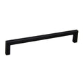KCD Decorative Hardware Modern Square Pull 192mm CC Matte Black - product photo