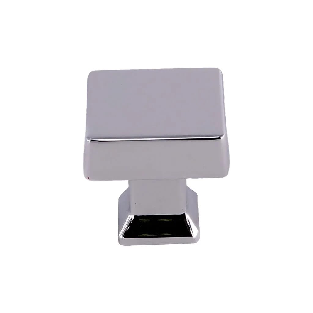 KCD Decorative Hardware 29.8mm Colorado Square Knob Polished Bronze - product photo