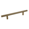 KCD Decorative Hardware Bar Pull 8" OL x 5" CC x 12mm Dia Rose Gold - product photo