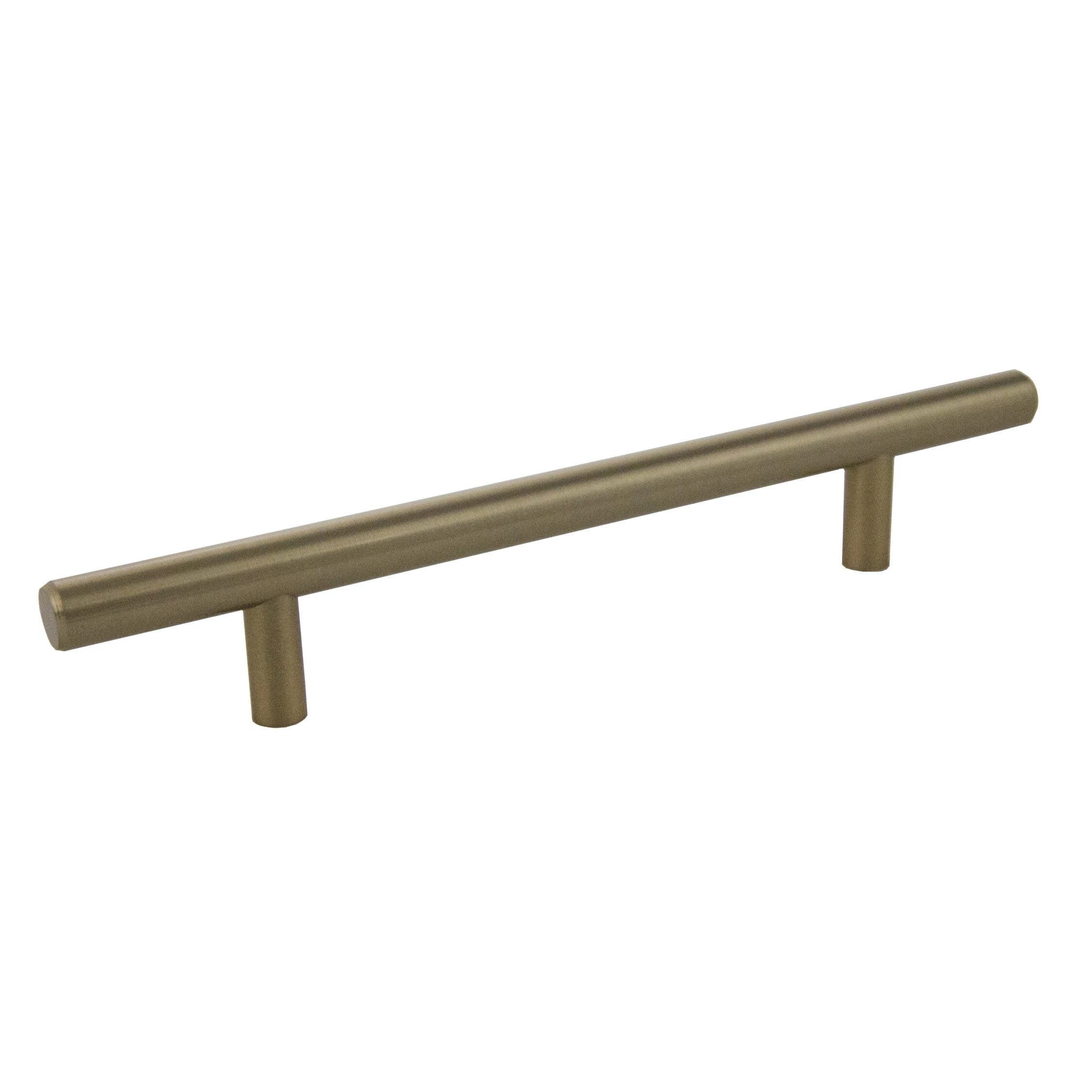 KCD Decorative Hardware Bar Pull 8" OL x 5" CC x 12mm Dia Rose Gold - product photo