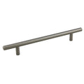 KCD Decorative Hardware Bar Pull 10" OL x 7" CC x 12mm Dia Satin Nickel - product photo