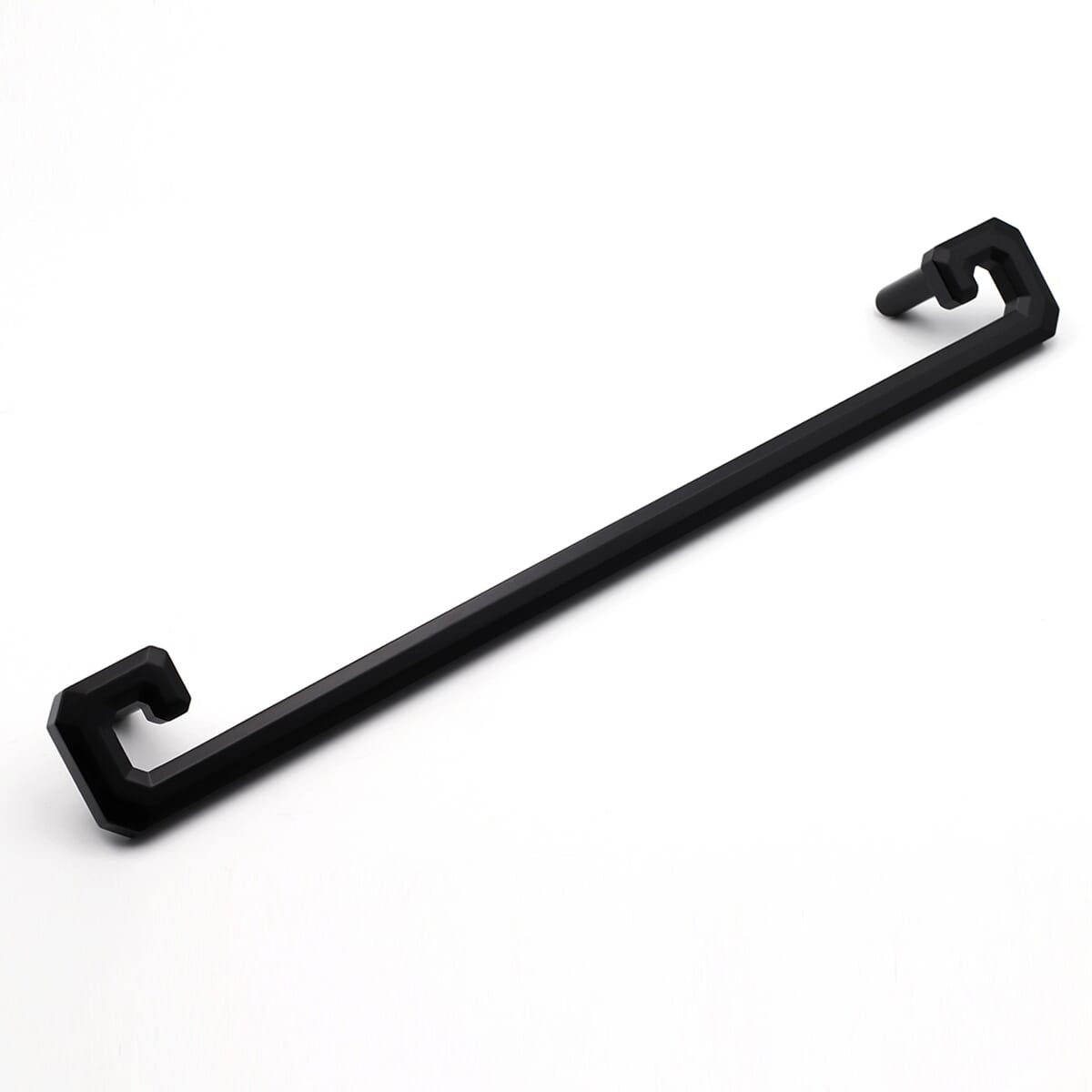 KCD Decorative Hardware Monaco Appliance Pull 12" C/C Matte Black - product photo