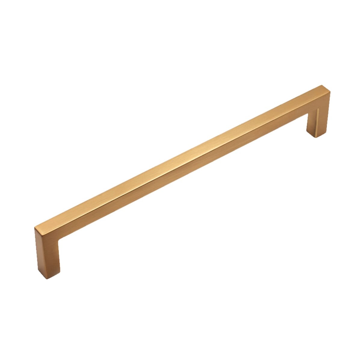 KCD Decorative Hardware Modern Square Appliance Pull 8" C/C Rose Gold - product photo