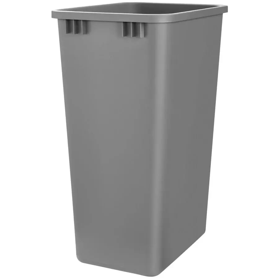 KCD Rev-A-Shelf Rev A Shelf 50 Qt Trash Can SILVER - product photo