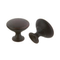 KCD Decorative Hardware 30mm Diecast Knob Oil Brushed Bronze - product photo