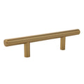 KCD Decorative Hardware Bar Pull 6" OL x 3" CC x 12mm Dia Rose Gold - product photo