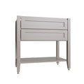 KCD Shaker Sand Open Shelf Vanity SB - 36" W - product photo