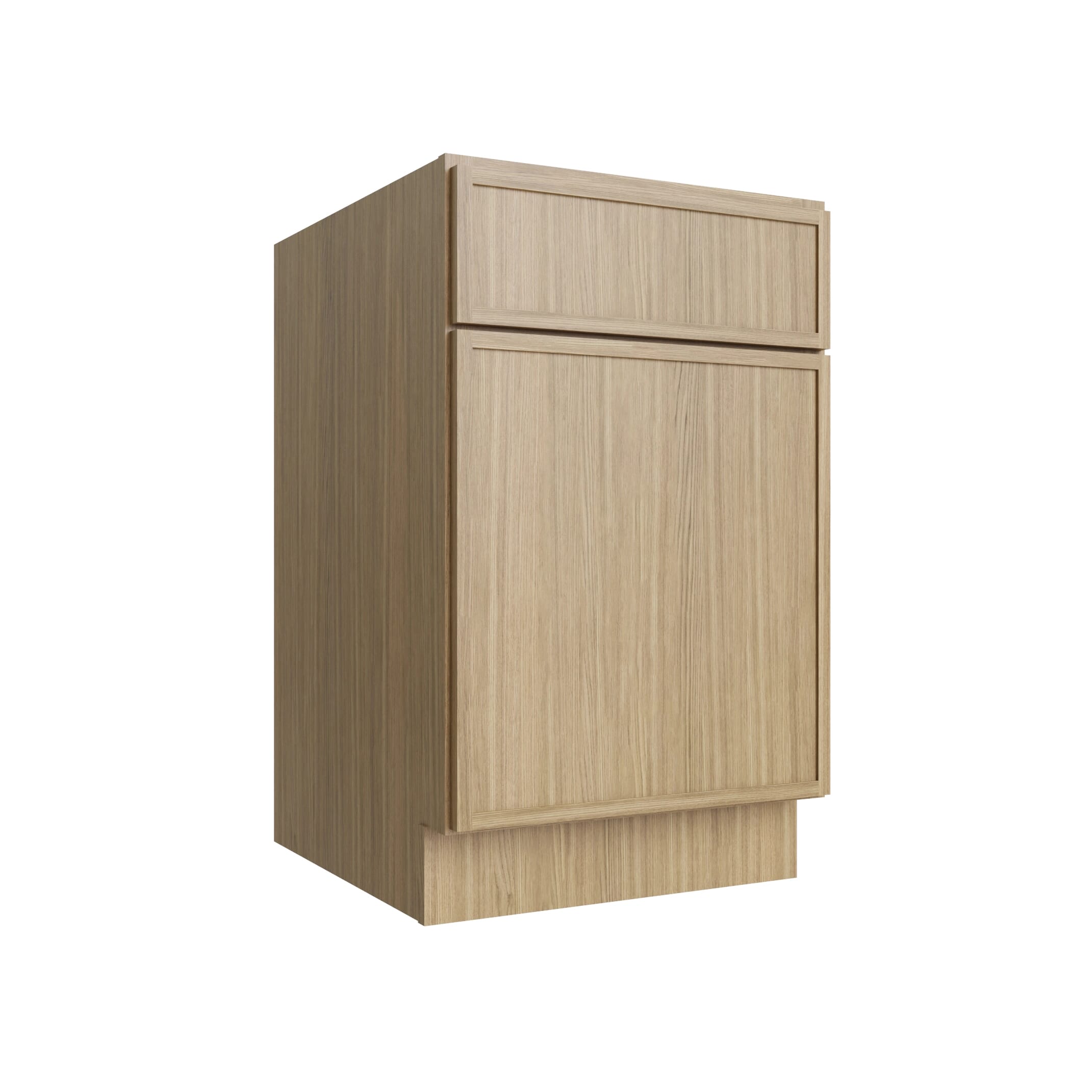 KCD Oslo Oak Single Door Standard Base Cabinet - 21" W - product photo