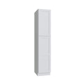 KCD Shaker Designer White Pantry - 18" W x 90" H - product photo