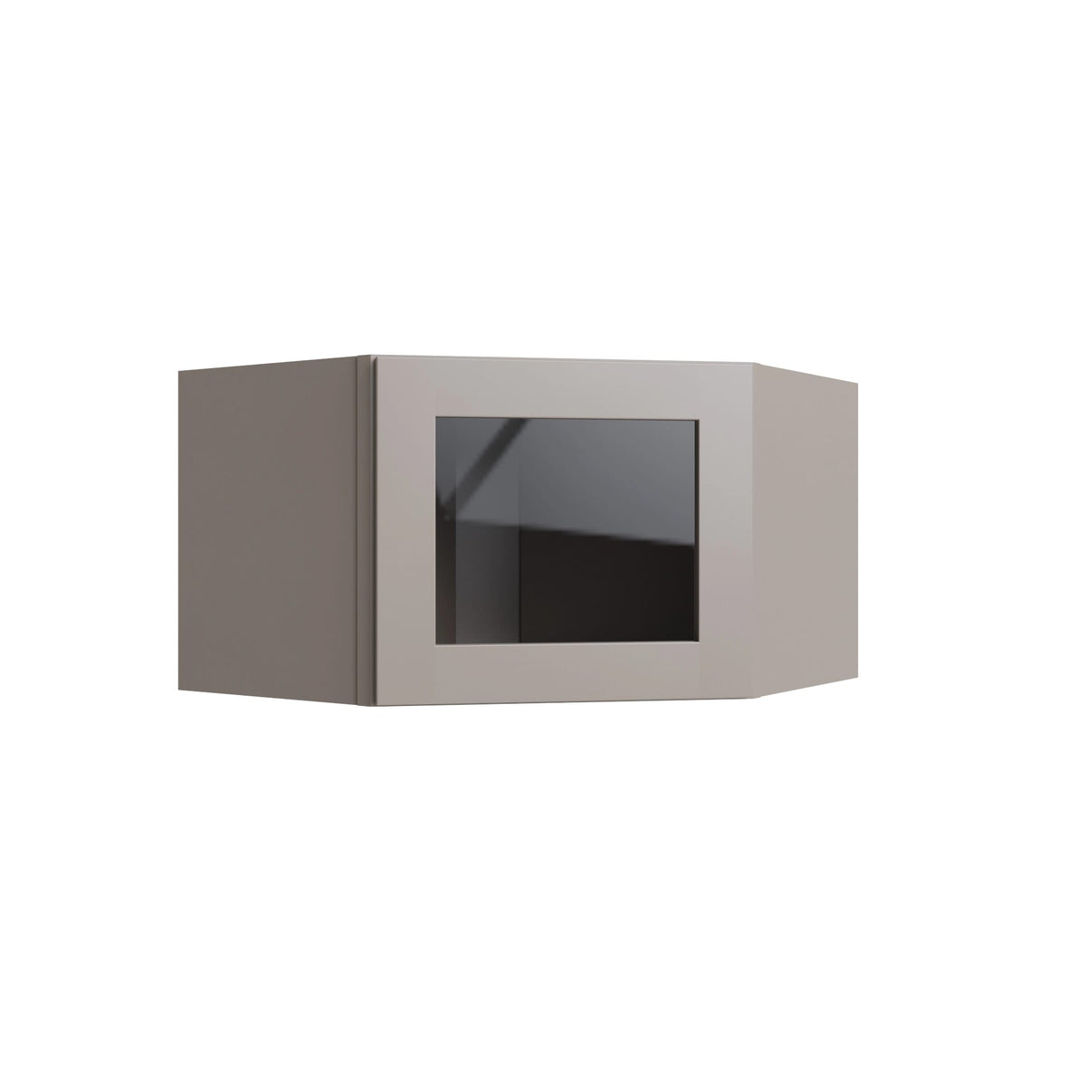 KCD Shaker Sand 15" Corner Wall Stacking Cabinets - 24" W - product photo