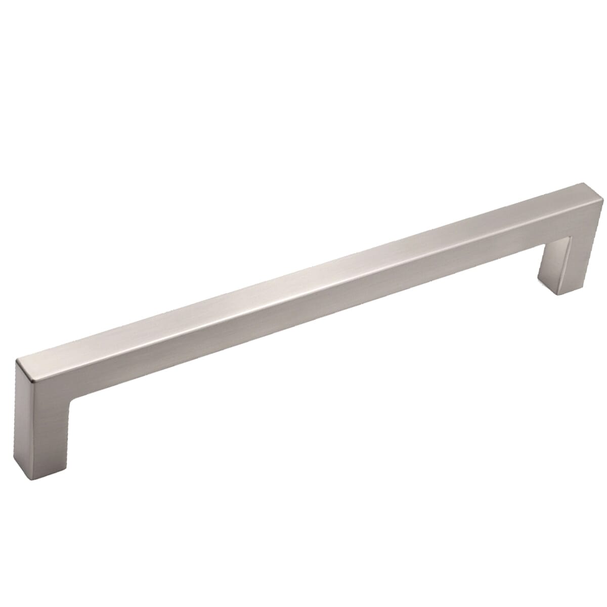 KCD Decorative Hardware Modern Square Appliance Pull 18" C/C Satin Nickel - product photo