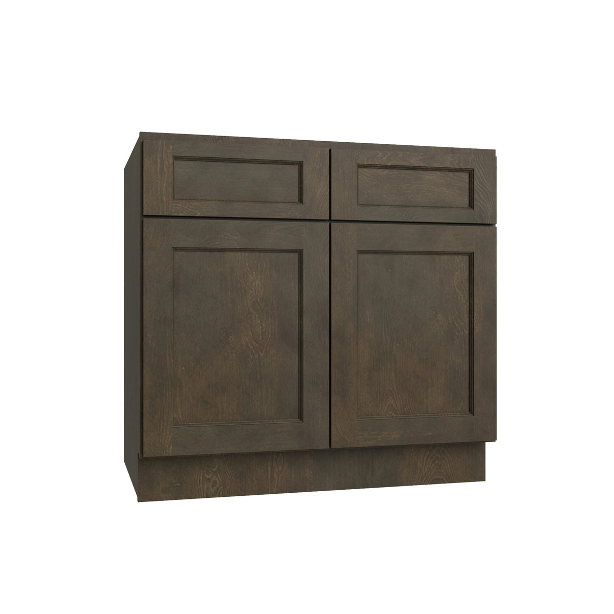 KCD Brooklyn Slate Double Door Standard Base Cabinet - 42" W - product photo