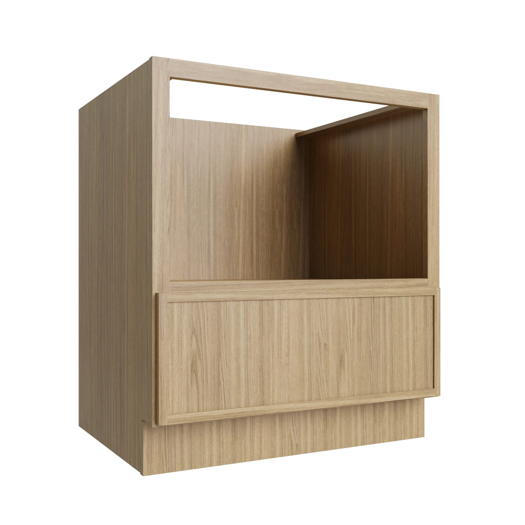 KCD Oslo Oak Microwave Base Cabinet - 30" W - product photo