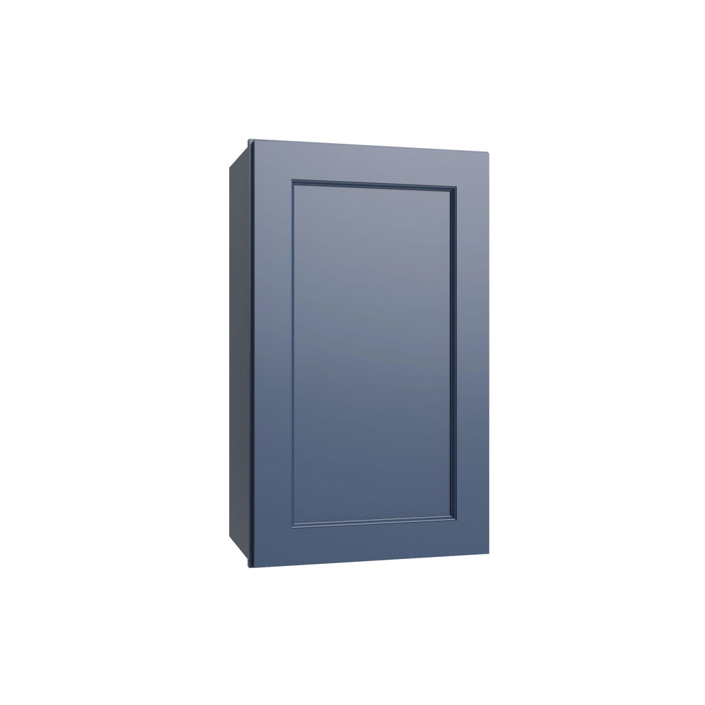 KCD Brooklyn Midnight Single Door Wall Cabinet - 18" W x 42" H - product photo