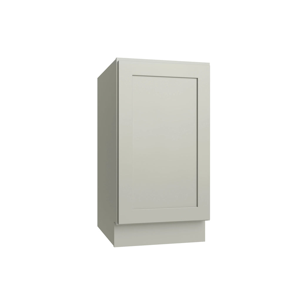 KCD Shaker Moss Full Height Single Door Base Cabinet - 21" W - product photo