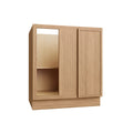 KCD Oslo Oak Blind Base Cabinet for 36" to 39" Space - 30" W - product photo