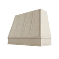 KCD Raw Tapered Hood with Strapping Flat Trim - 48" W x 30" H - product photo