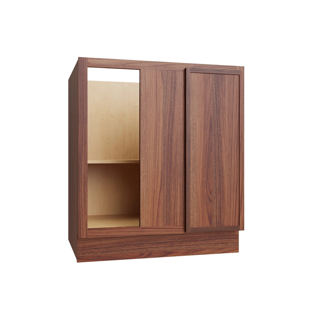 KCD Oslo Classic Walnut Blind Base Cabinet for 36" to 39" Space - 30" W - product photo