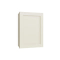 KCD Brooklyn Pearl Single Door Wall Cabinet - 9" W x 30" H - product photo
