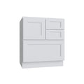 KCD Brooklyn Bright White Cooking Center Base Cabinet - 30" W - product photo