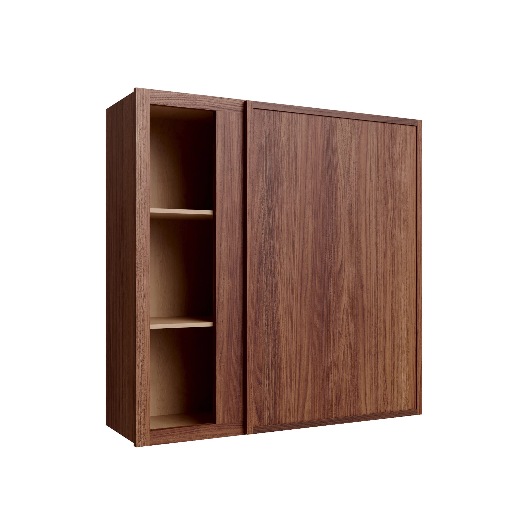 KCD Oslo Classic Walnut Blind Wall Cabinet - 30" W x 36" H - product photo