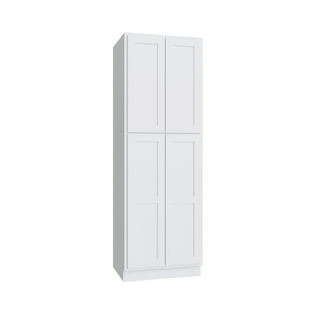 KCD Essential White Pantry - 30" W x 84" H - product photo