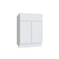 KCD Oslo White Double Door Standard Base Cabinet - 36" W - product photo