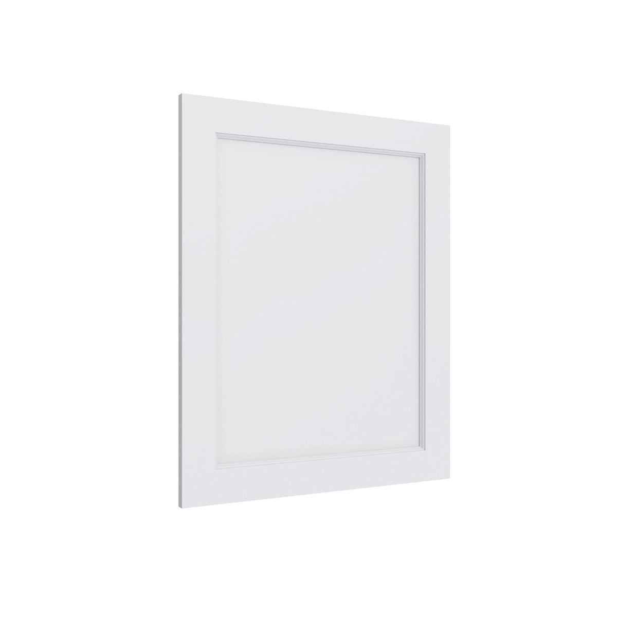 KCD Brooklyn Bright White Decorative Wall Panel - 24" W x 30" H - product photo