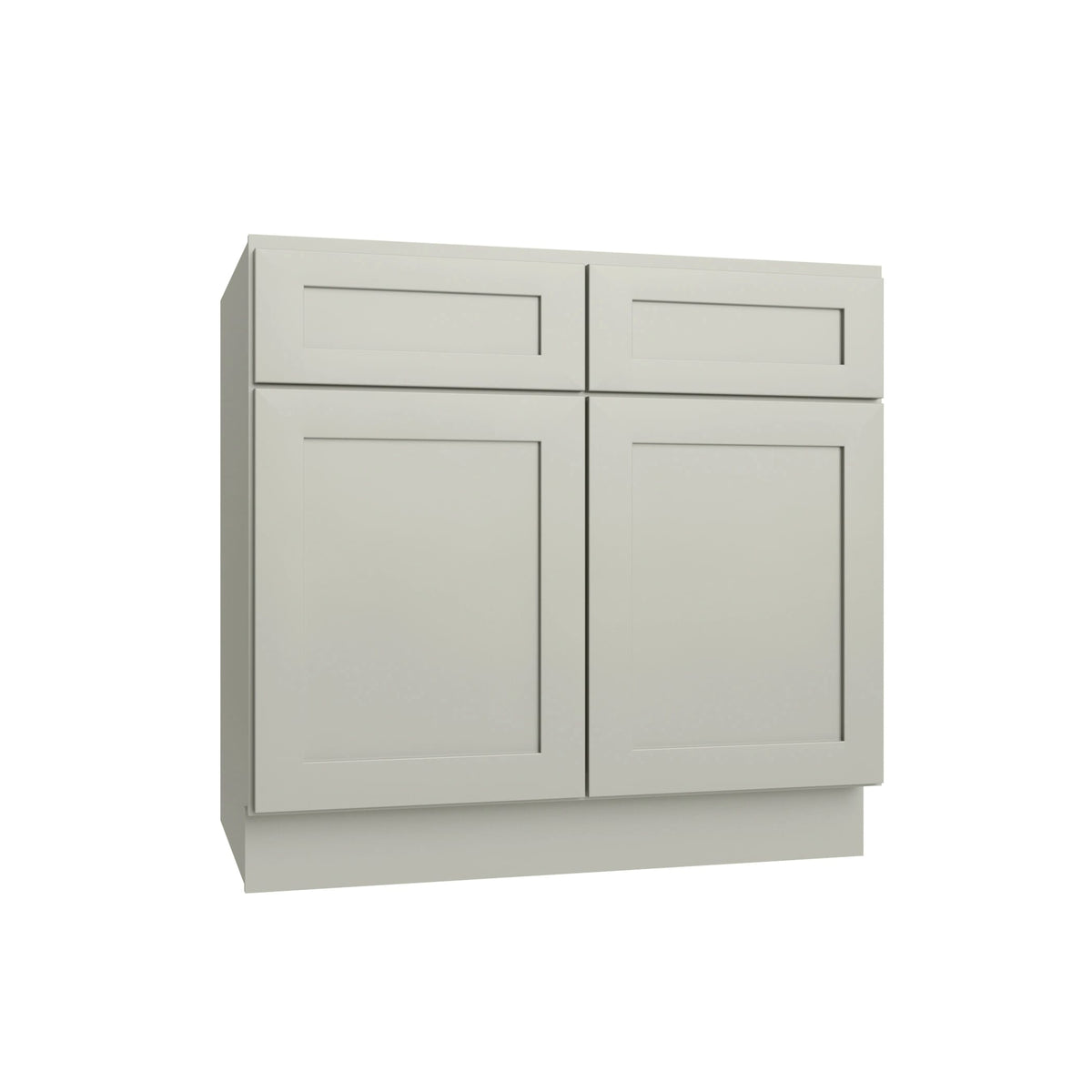 KCD Shaker Moss Double Door Standard Base Cabinet - 39" W - product photo