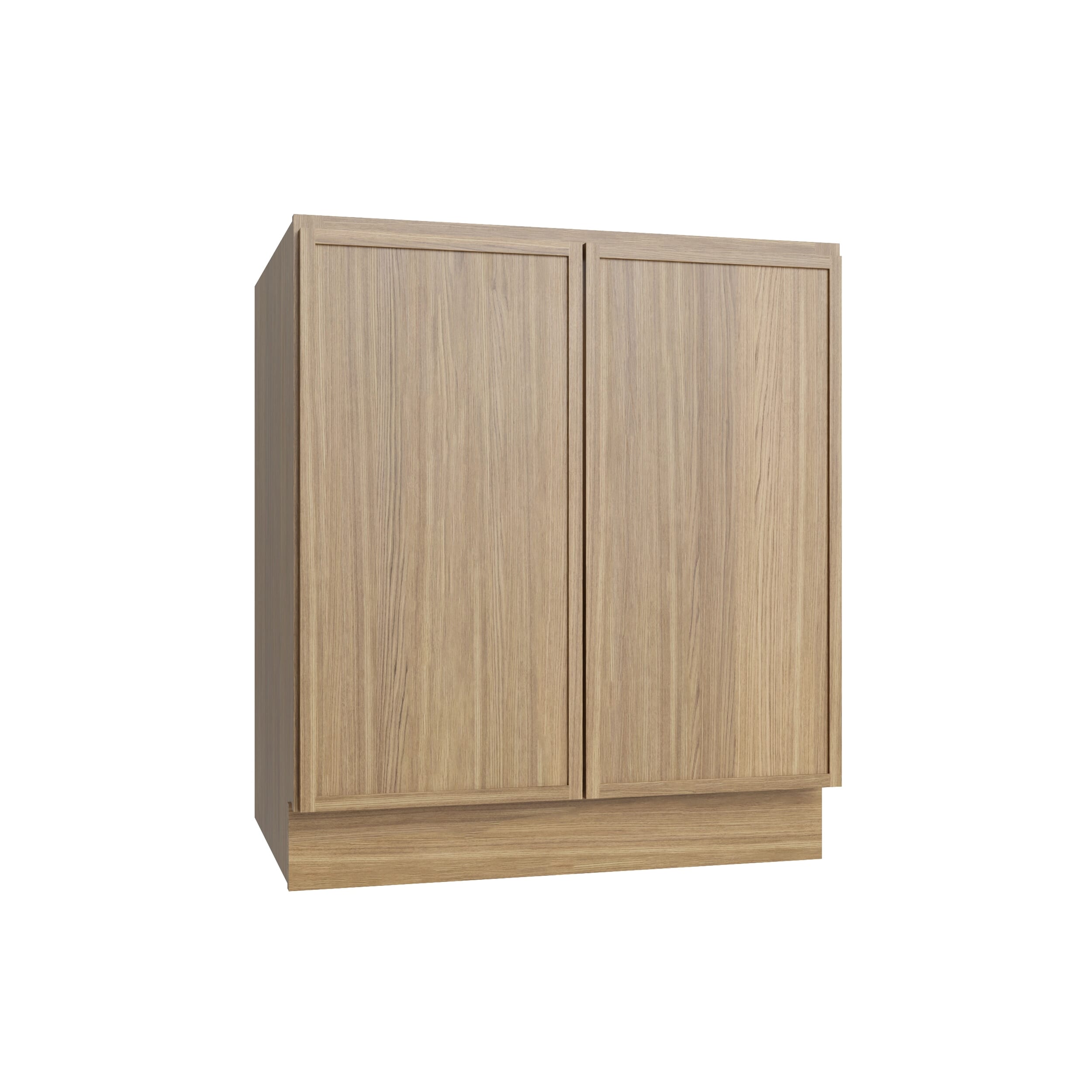 KCD Oslo Oak Full Height Double Door Base Cabinet - 30" W - product photo