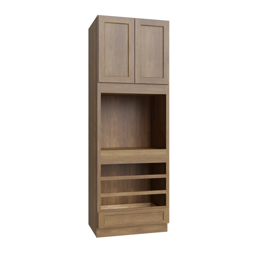 KCD Brooklyn Fawn Oven Cabinet - 33" W x 96" H - product photo