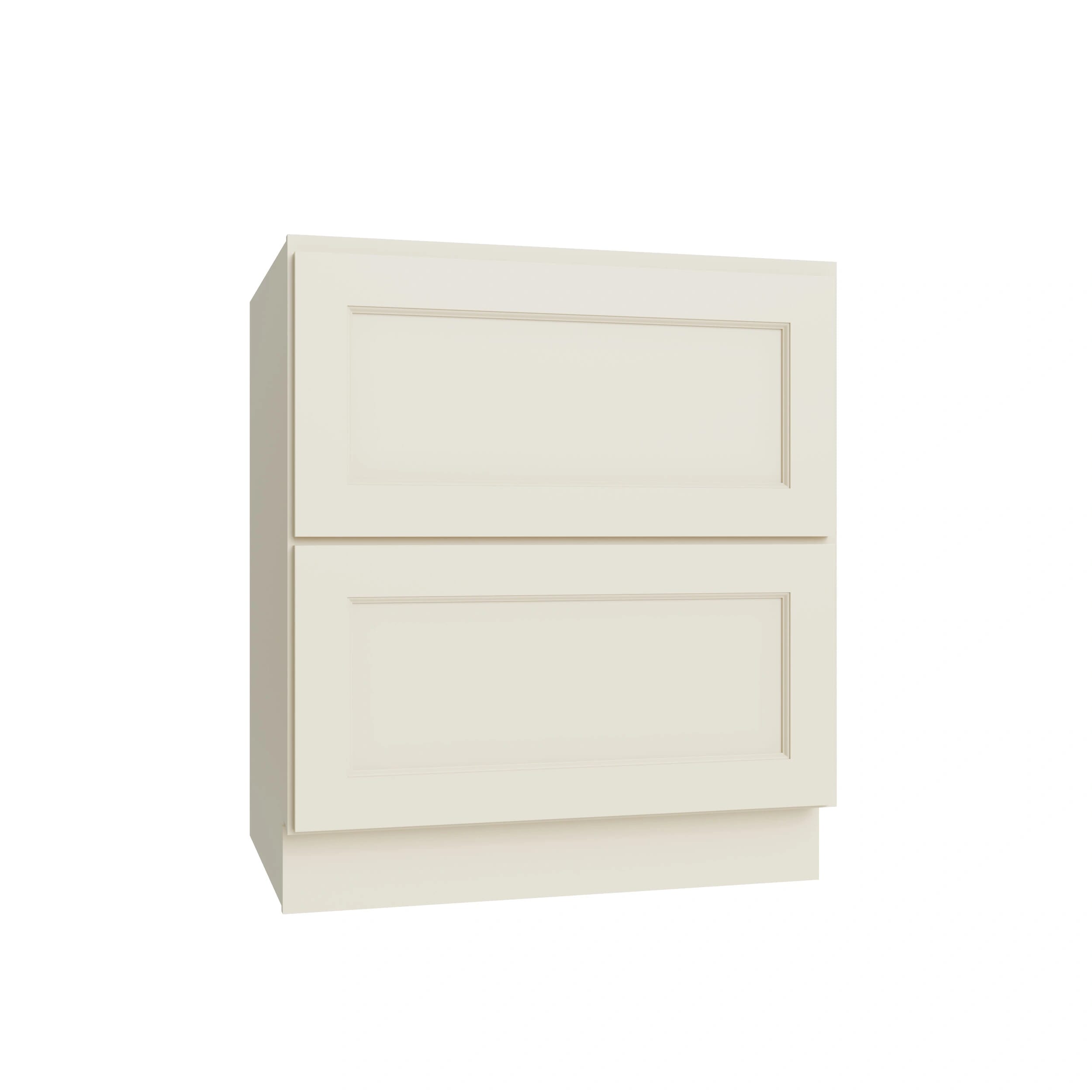 KCD Brooklyn Pearl 2 Drawer Base Cabinet - 36" W - product photo