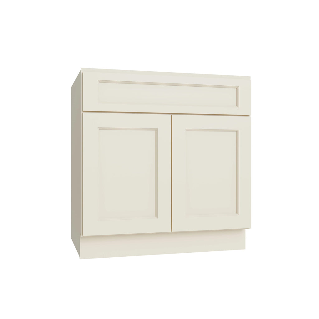 KCD Brooklyn Pearl Sink Base Cabinet - 30" W - product photo