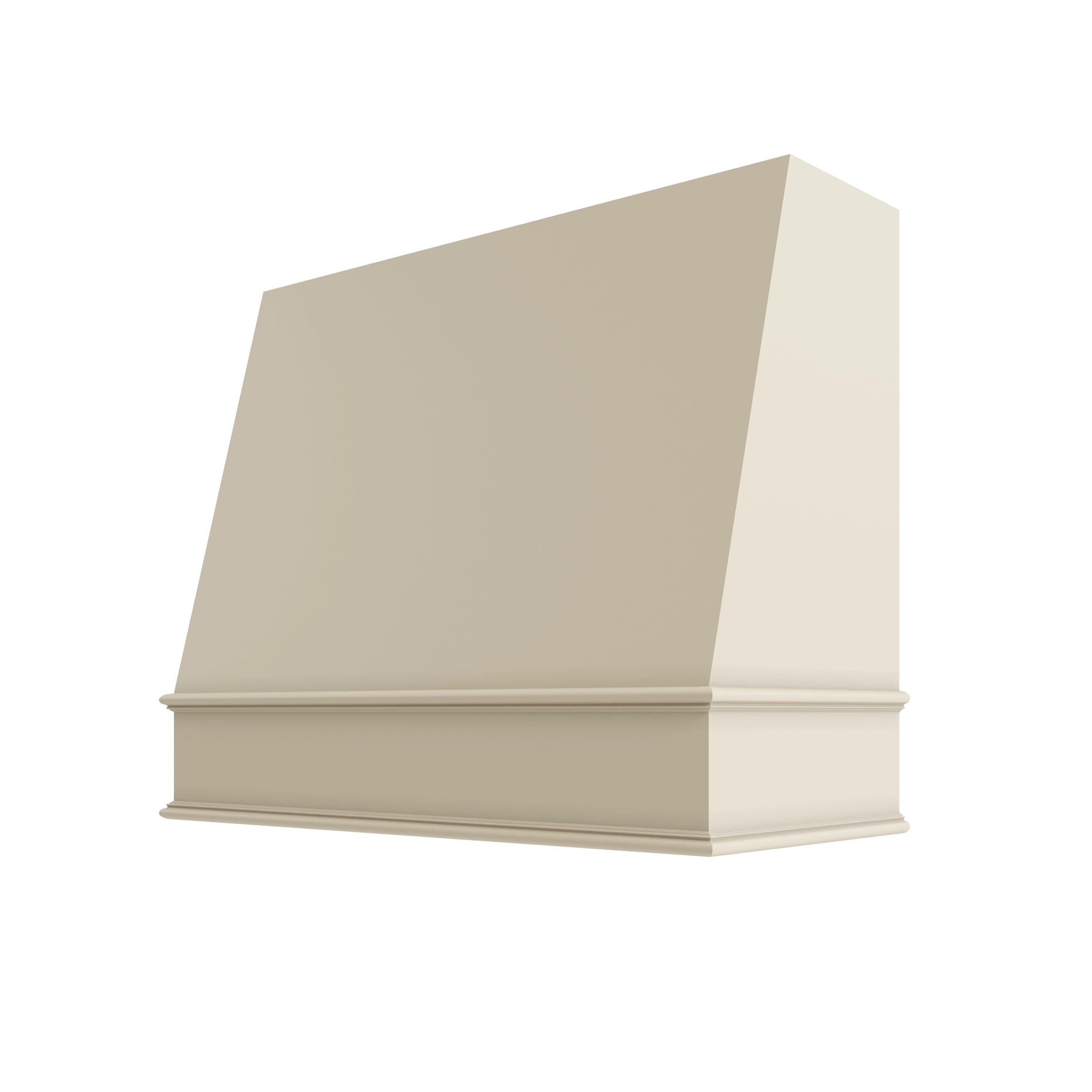 KCD Brooklyn Pearl Angled Hood Classic Trim - 42" W x 30" H - product photo