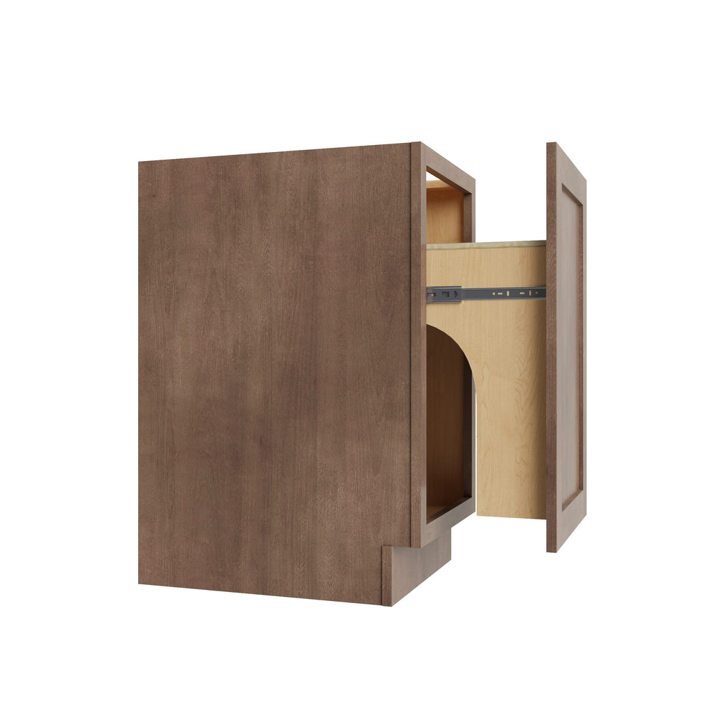 KCD Shaker Kodiak Trash Can Base w/ Full Ht Door - 18" W - product photo