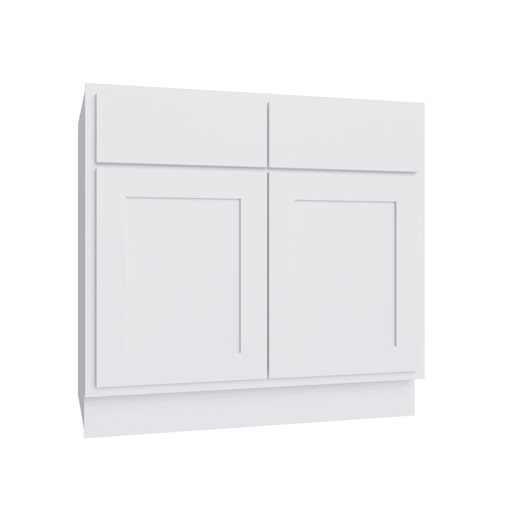 KCD Essential White Sink Base Cabinet w/ CS - 42" W - product photo