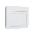 KCD Essential White Sink Base Cabinet w/ CS - 42" W - product photo