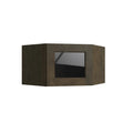 KCD Brooklyn Slate 15" Corner Wall Stacking Cabinets - 24" W - product photo